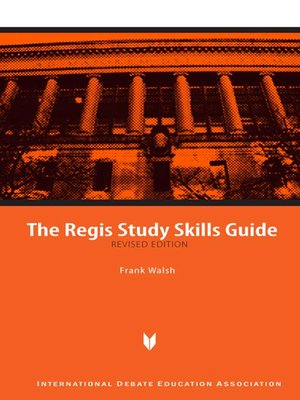 cover image of The Regis Study Skills Guide